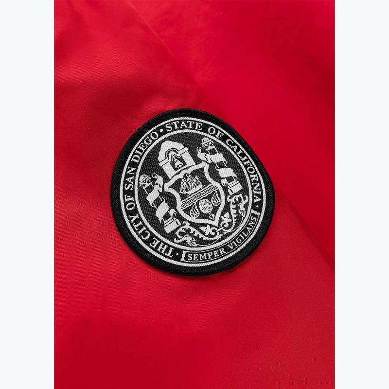 Damenjacke Pitbull Angela San Diego Hooded Varsity fluo/red 11