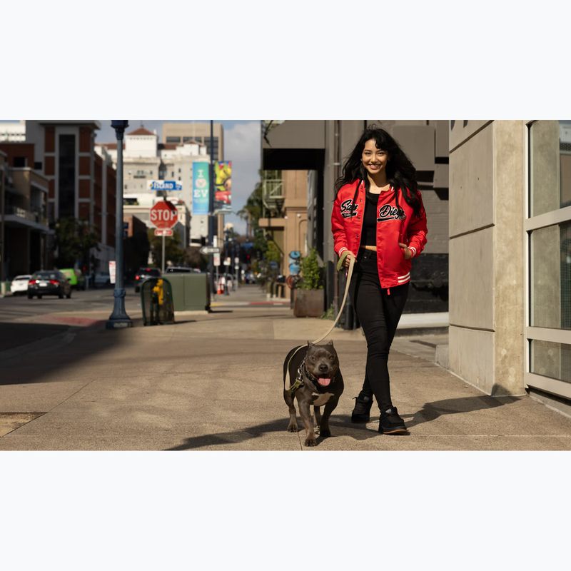 Damenjacke Pitbull Angela San Diego Hooded Varsity fluo/red 17