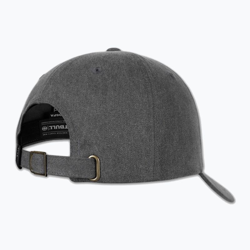 Herren-Basecap Pitbull Classic "Pitbull San Diego" Low Profile grey 2