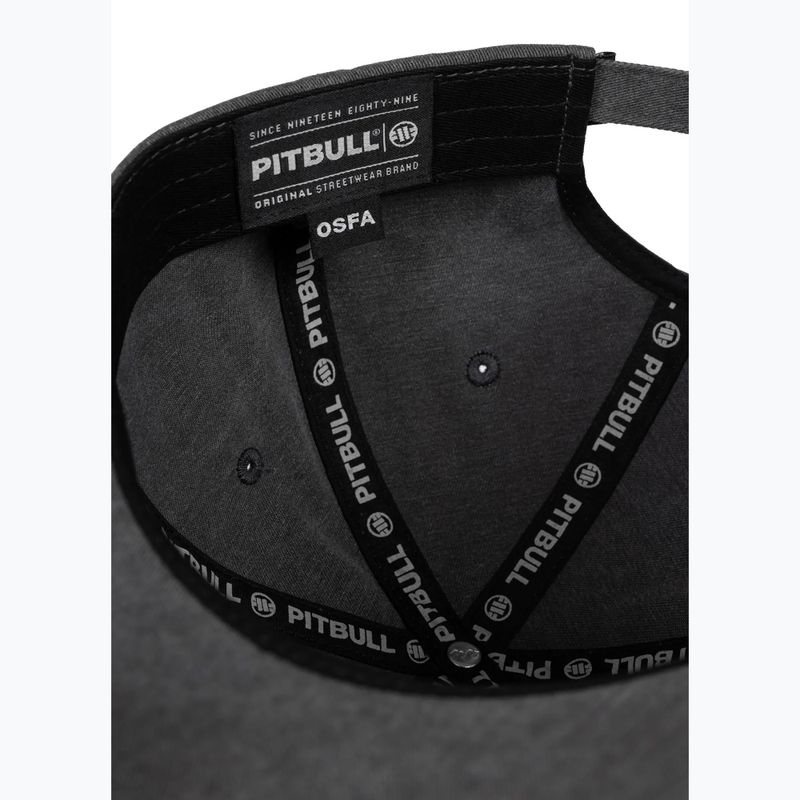 Herren-Basecap Pitbull Classic "Pitbull San Diego" Low Profile grey 7