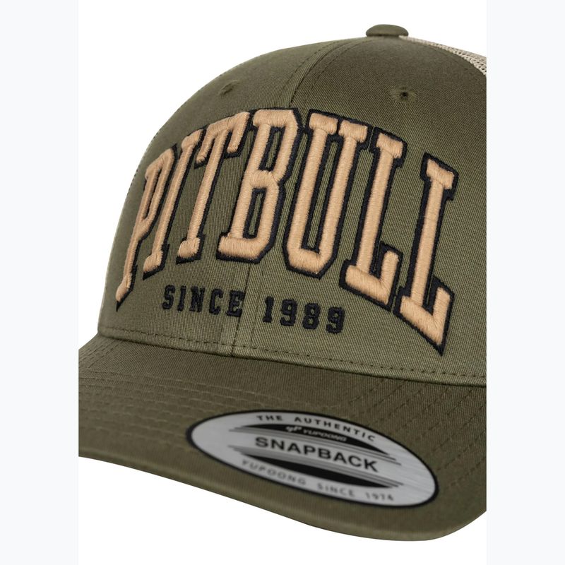 Herren-Basecap Pitbull Mesh "Pitbull Norton" Trucker Low Profile green 3