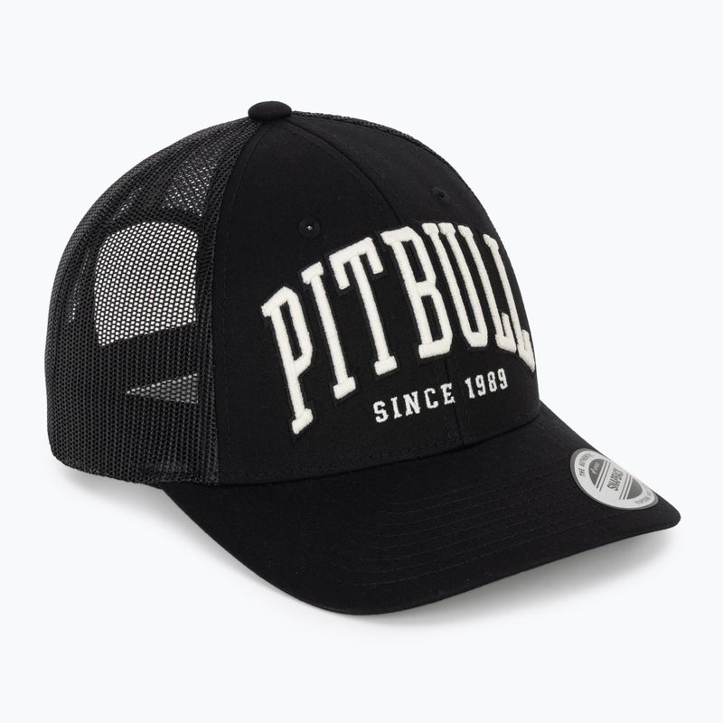 Herren-Basecap Pitbull Mesh "Pitbull Norton" Trucker Low Profile black/black