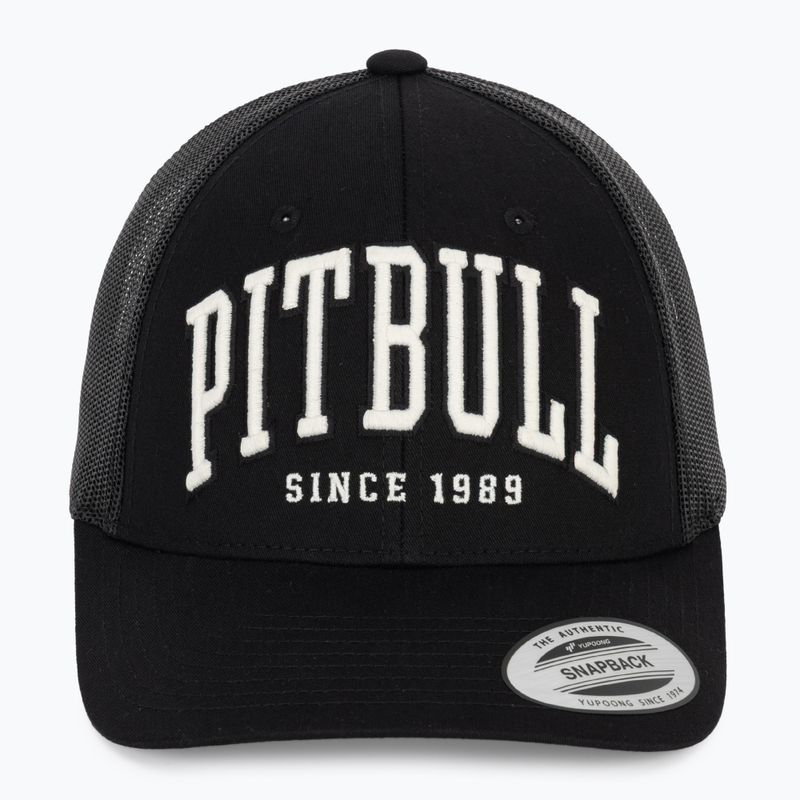 Herren-Basecap Pitbull Mesh "Pitbull Norton" Trucker Low Profile black/black 2