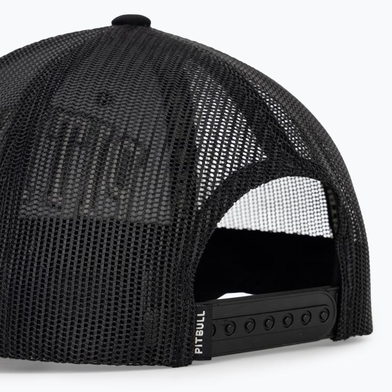 Herren-Basecap Pitbull Mesh "Pitbull Norton" Trucker Low Profile black/black 4