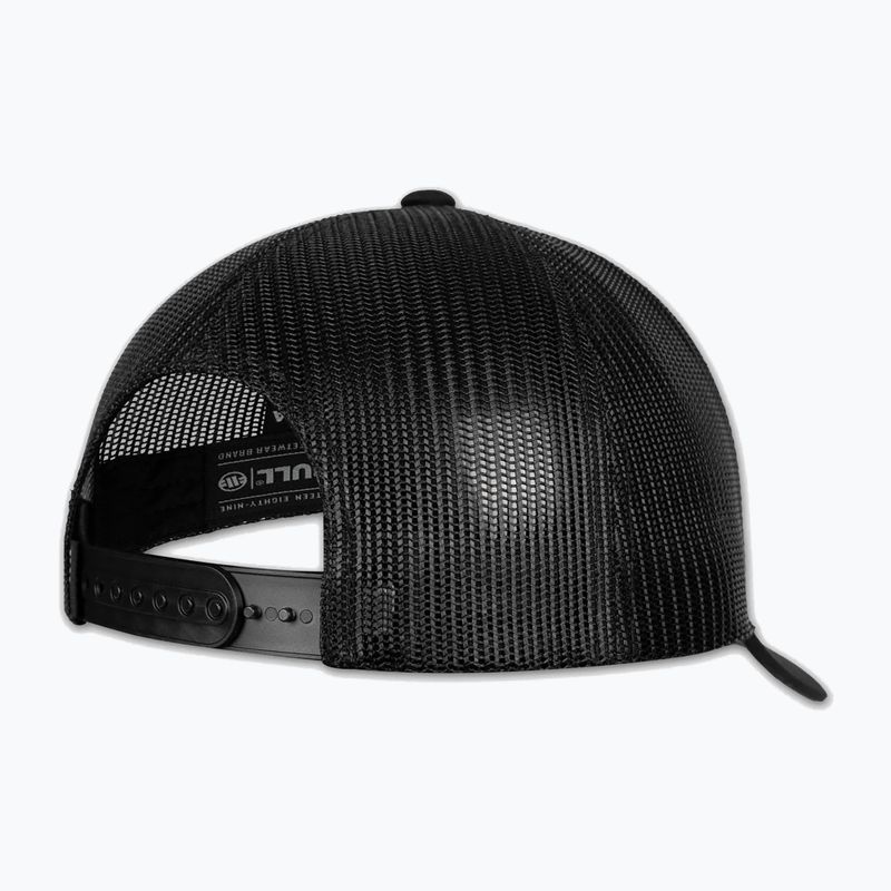Herren-Basecap Pitbull Mesh "Pitbull Norton" Trucker Low Profile black/black 2