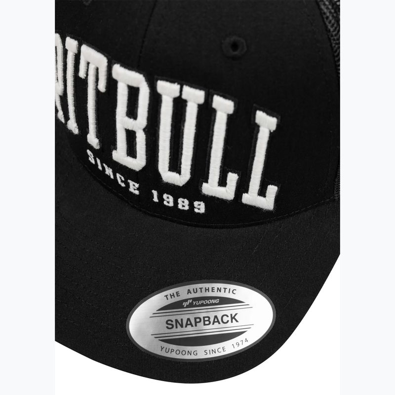 Herren-Basecap Pitbull Mesh "Pitbull Norton" Trucker Low Profile black/black 4