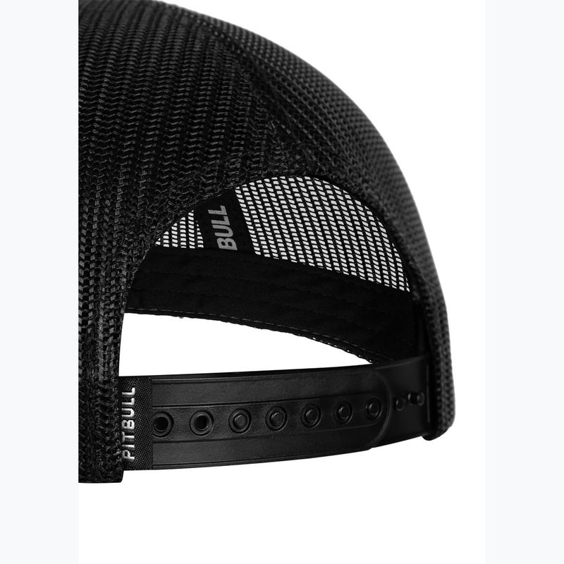 Herren-Basecap Pitbull Mesh "Pitbull Norton" Trucker Low Profile black/black 6