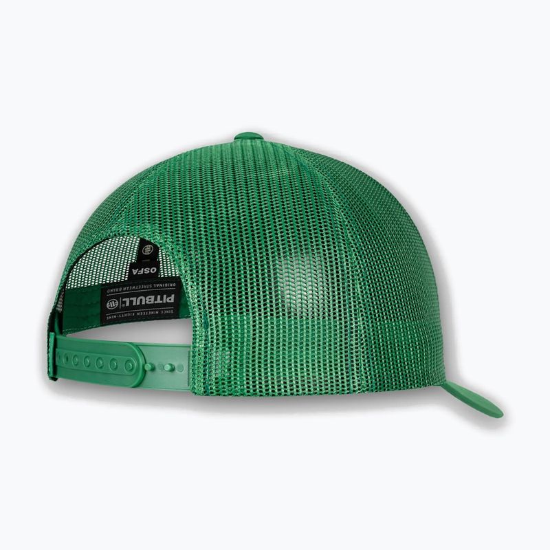 Herren-Basecap Pitbull "SO.CAL." Retro Trucker grün/weiß 2