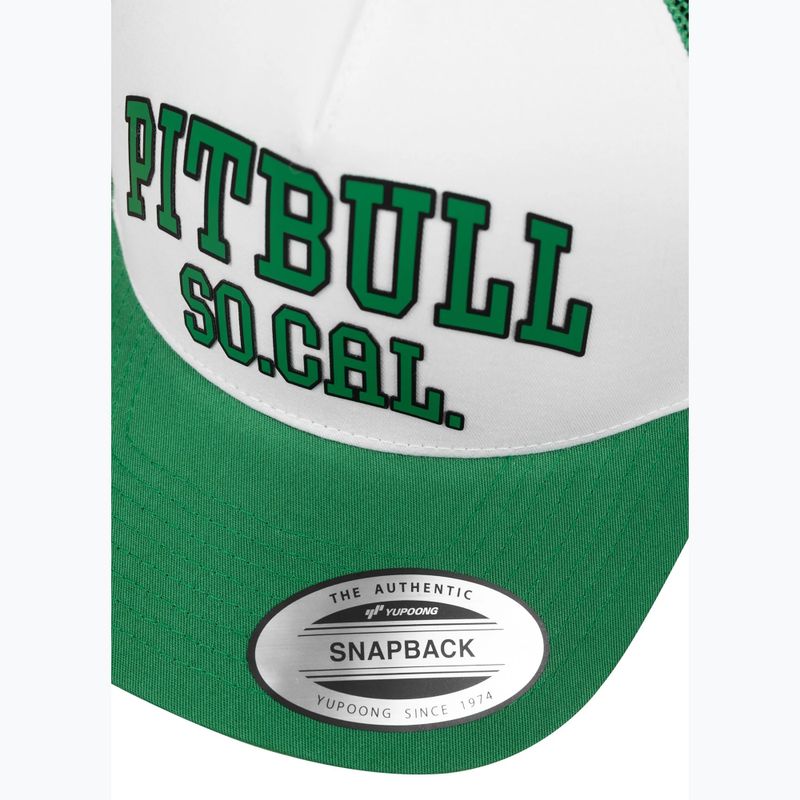 Herren-Basecap Pitbull "SO.CAL." Retro Trucker grün/weiß 4