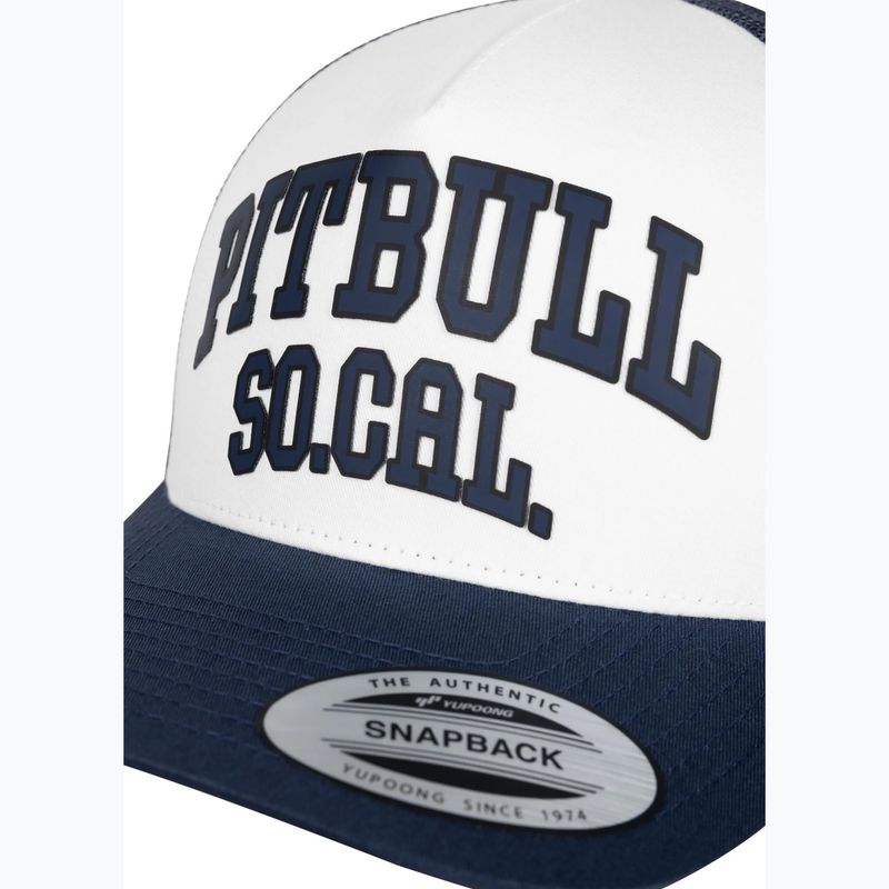 Herren-Basecap Pitbull "SO.CAL.” Retro Trucker black/white 3