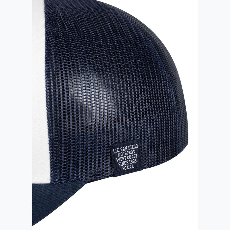 Herren-Basecap Pitbull "SO.CAL.” Retro Trucker black/white 4
