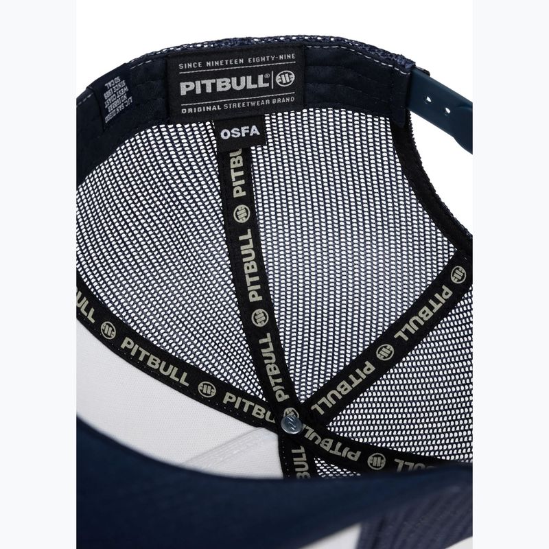 Herren-Basecap Pitbull "SO.CAL.” Retro Trucker black/white 6