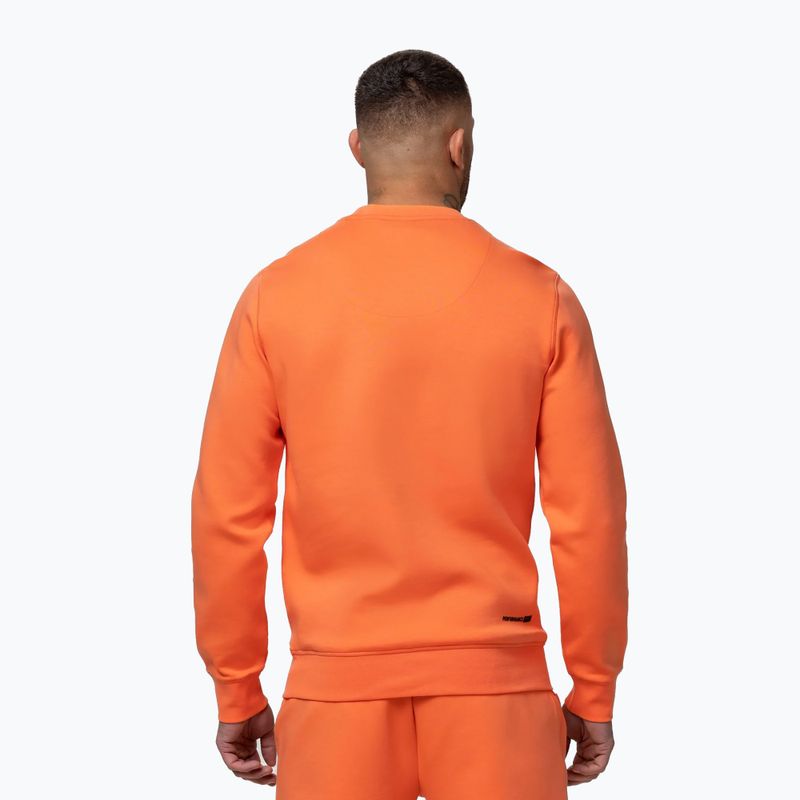 Herrenpullover Pitbull Dogwood Crewneck Sweatshirt fluo orange 3