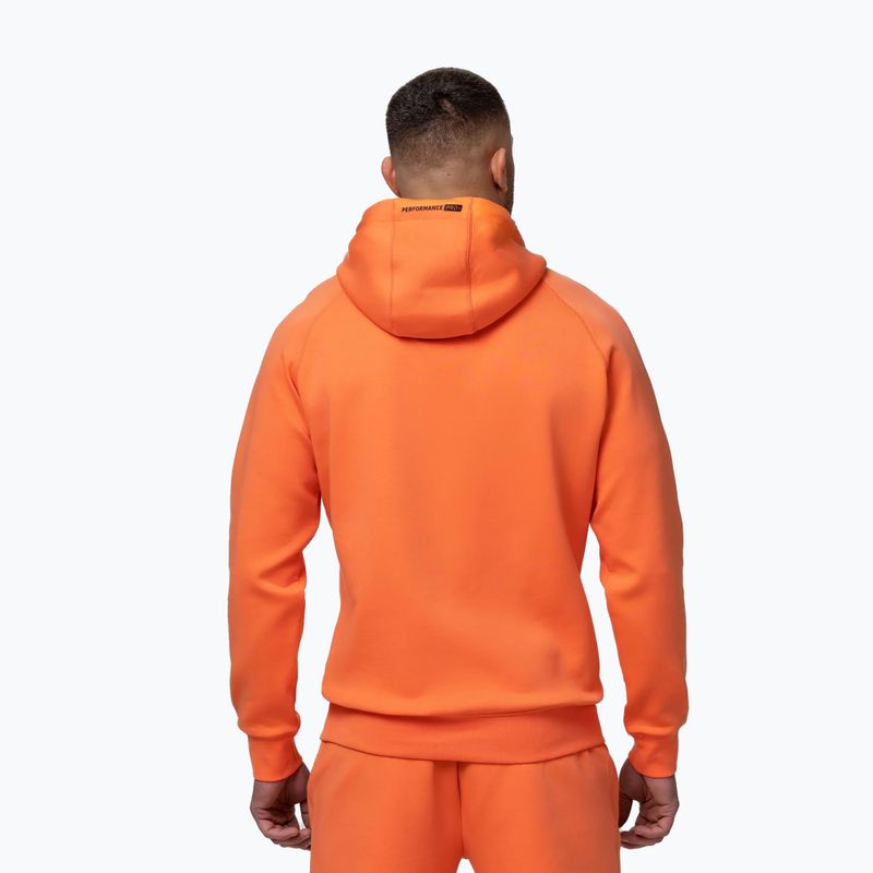 Herrenpullover Pitbull Dogwood Hooded Sweatshirt fluo orange 3