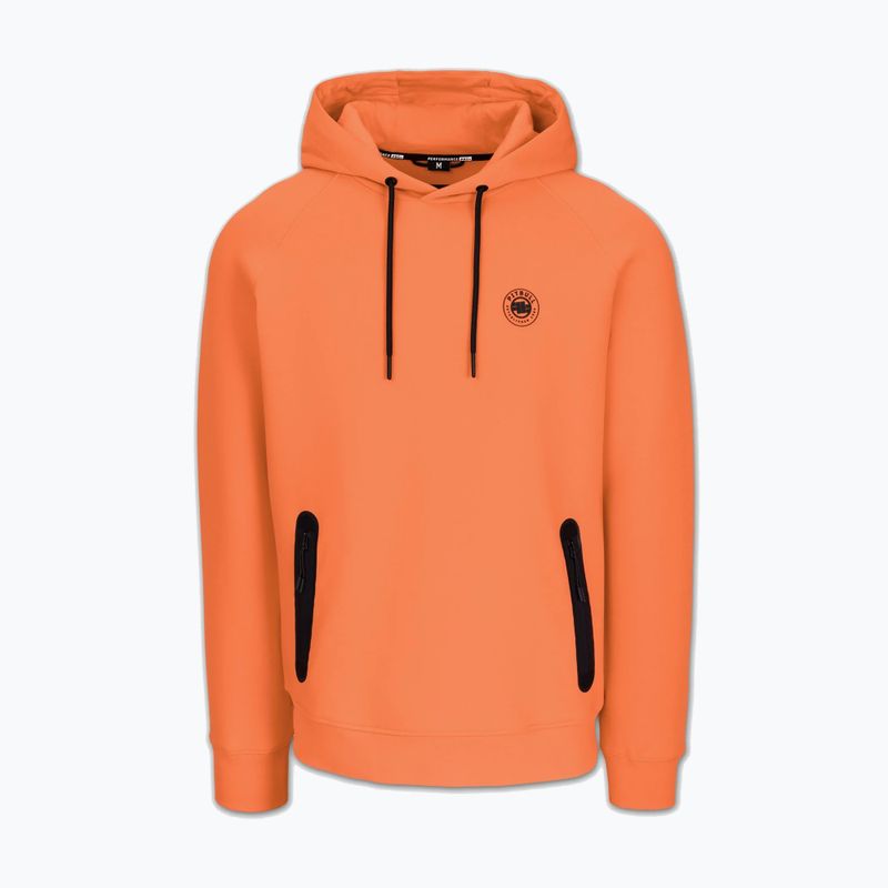 Herrenpullover Pitbull Dogwood Hooded Sweatshirt fluo orange 4