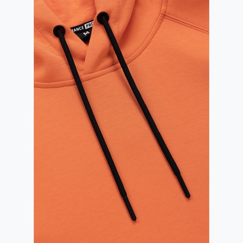 Herrenpullover Pitbull Dogwood Hooded Sweatshirt fluo orange 6