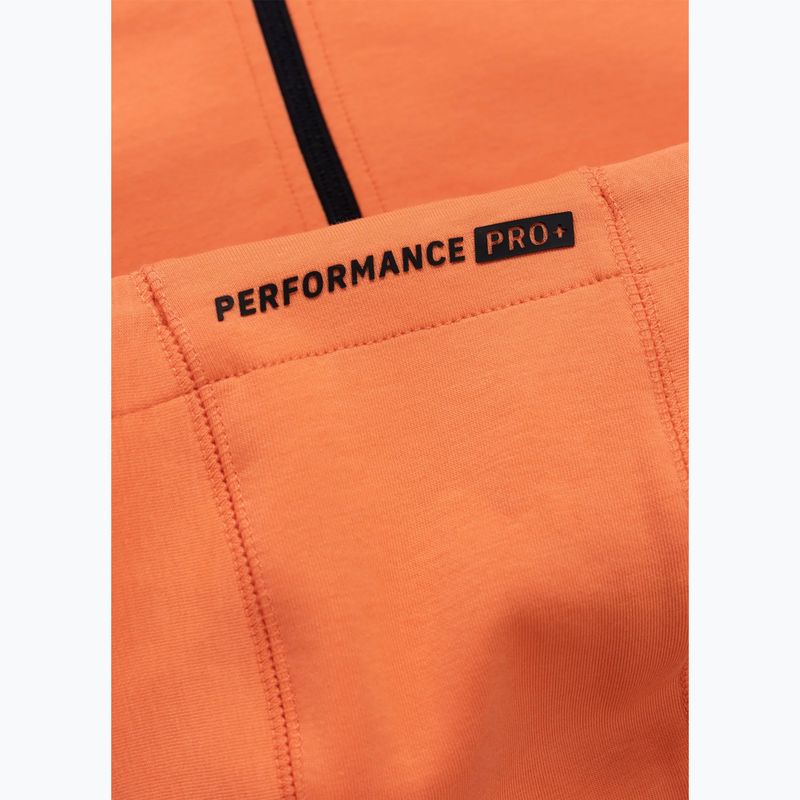 Herrenpullover Pitbull Dogwood Hooded Zip Sweatshirt fluo orange 8