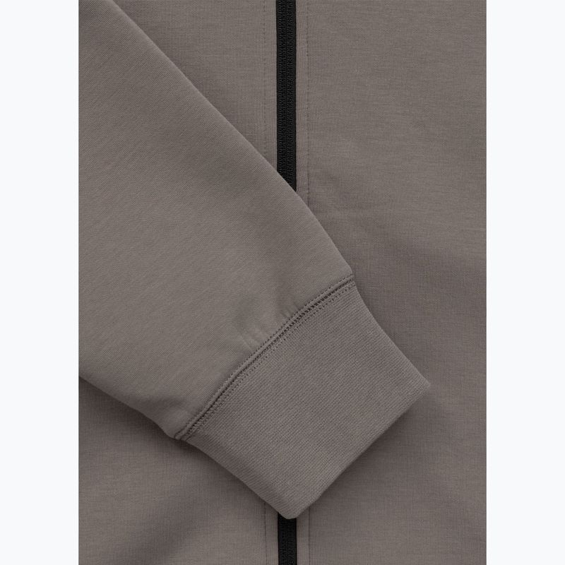 Herrenpullover Pitbull Dogwood Hooded Zip Sweatshirt taupe 11