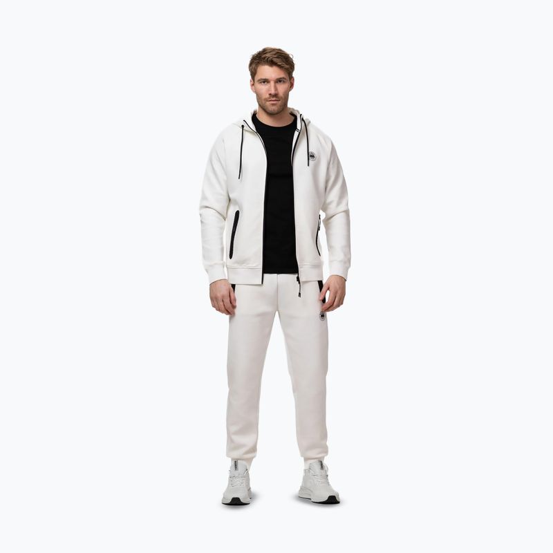 Herrenpullover Pitbull Dogwood Hooded Zip Sweatshirt off white 2