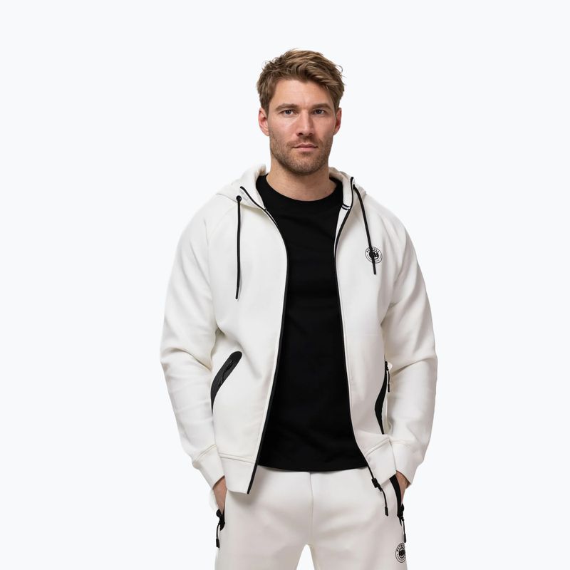 Herrenpullover Pitbull Dogwood Hooded Zip Sweatshirt off white 4