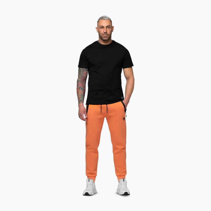 Herrenhose Pitbull Dogwood Track fluo orange 2