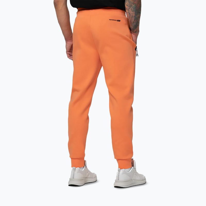 Herrenhose Pitbull Dogwood Track fluo orange 3