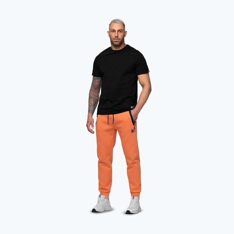 Herrenhose Pitbull Dogwood Track fluo orange 4