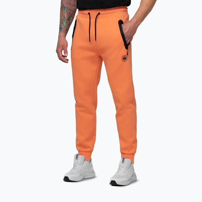 Herrenhose Pitbull Dogwood Track fluo orange 5