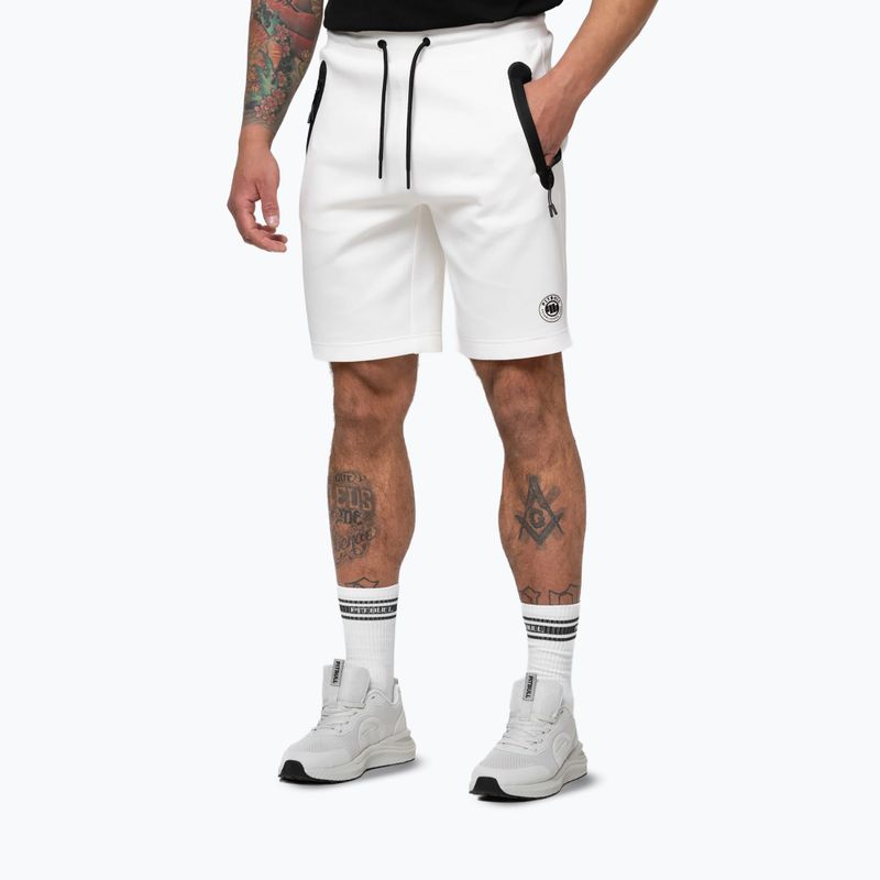 Herren-Shorts Pitbull Dogwood Sport off white 4