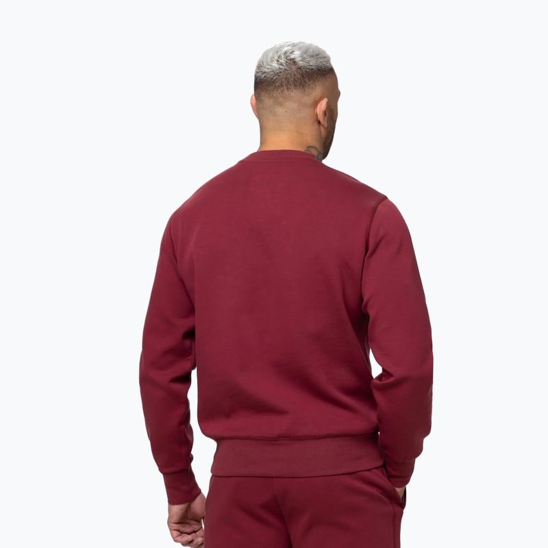 Herrenpullover Pitbull Sampson Crewneck Sweatshirt burgundy 3