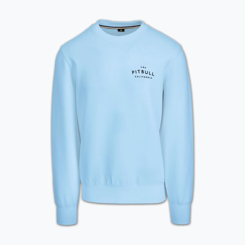 Herrenpullover Pitbull Sampson Crewneck Sweatshirt sky blue 4