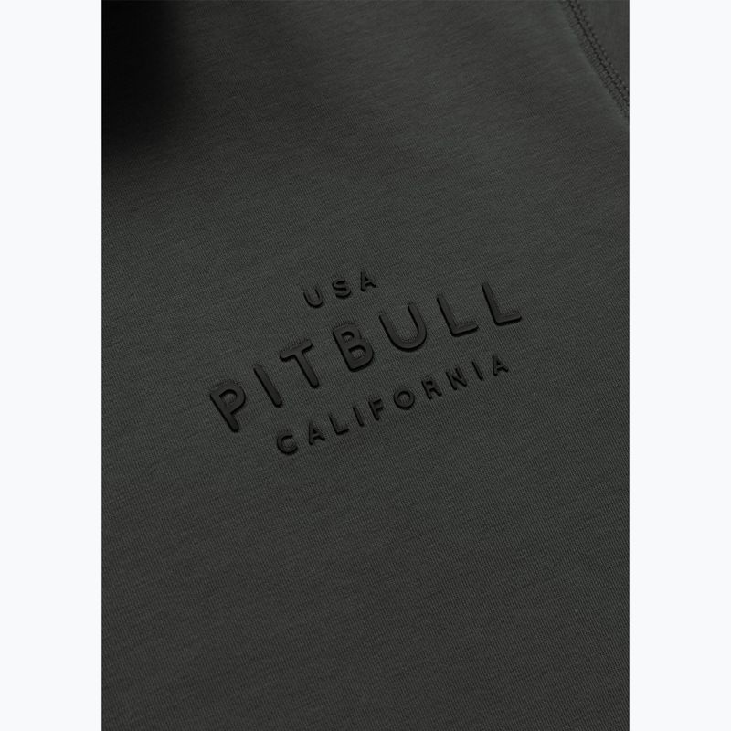 Herrenpullover Pitbull Sampson Zip grey/green 10