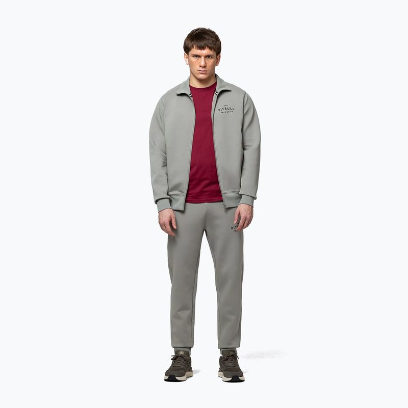 Herrenpullover Pitbull Sampson Zip grey/harbour 2