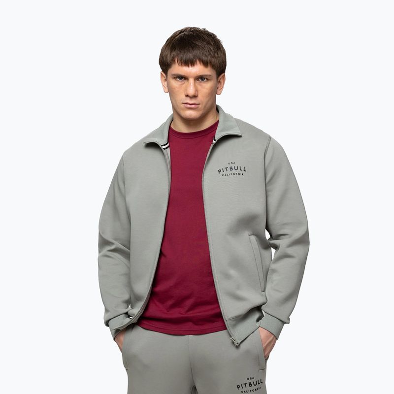Herrenpullover Pitbull Sampson Zip grey/harbour 5
