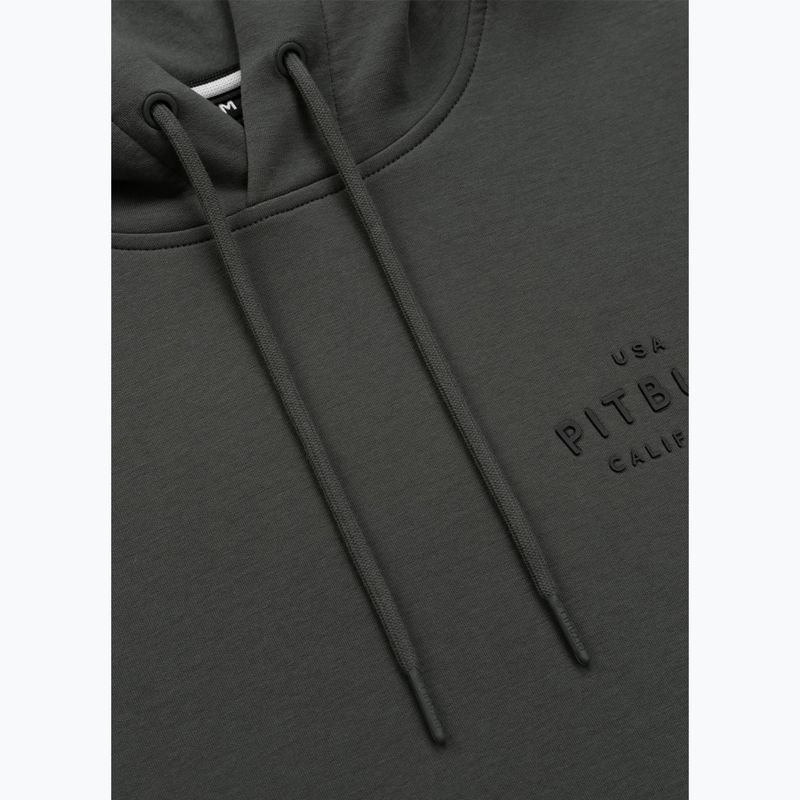 Herrenpullover Pitbull Sampson Hooded Sweatshirt grey/green 7