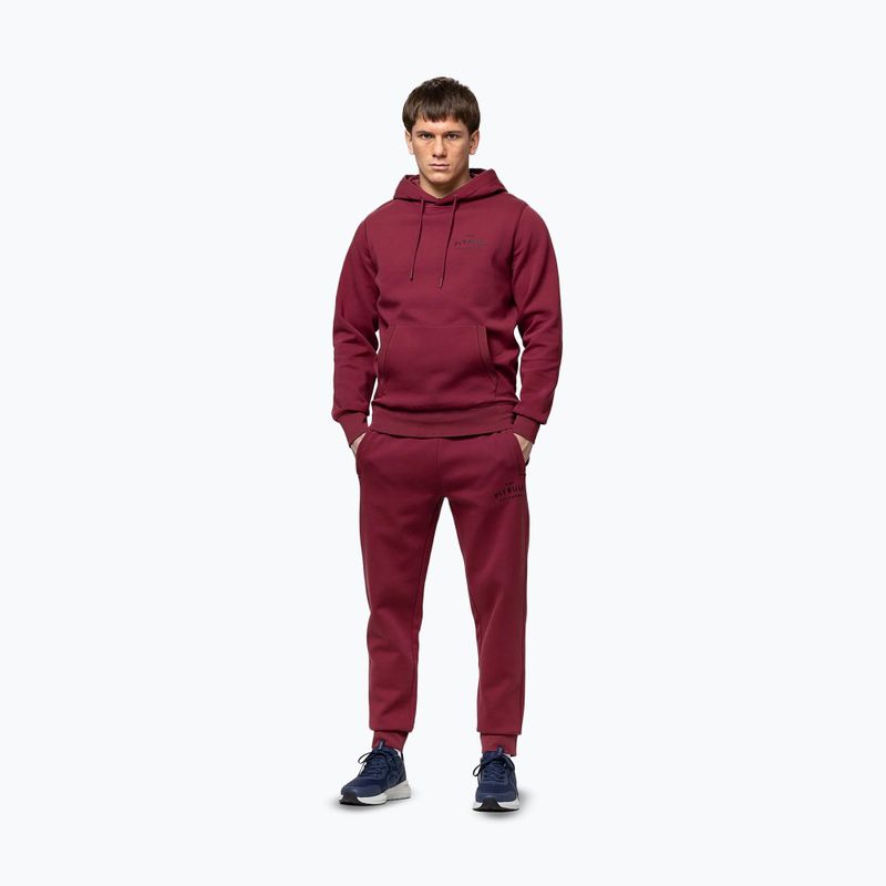 Herrenpullover Pitbull Sampson Hooded Sweatshirt burgundy 2