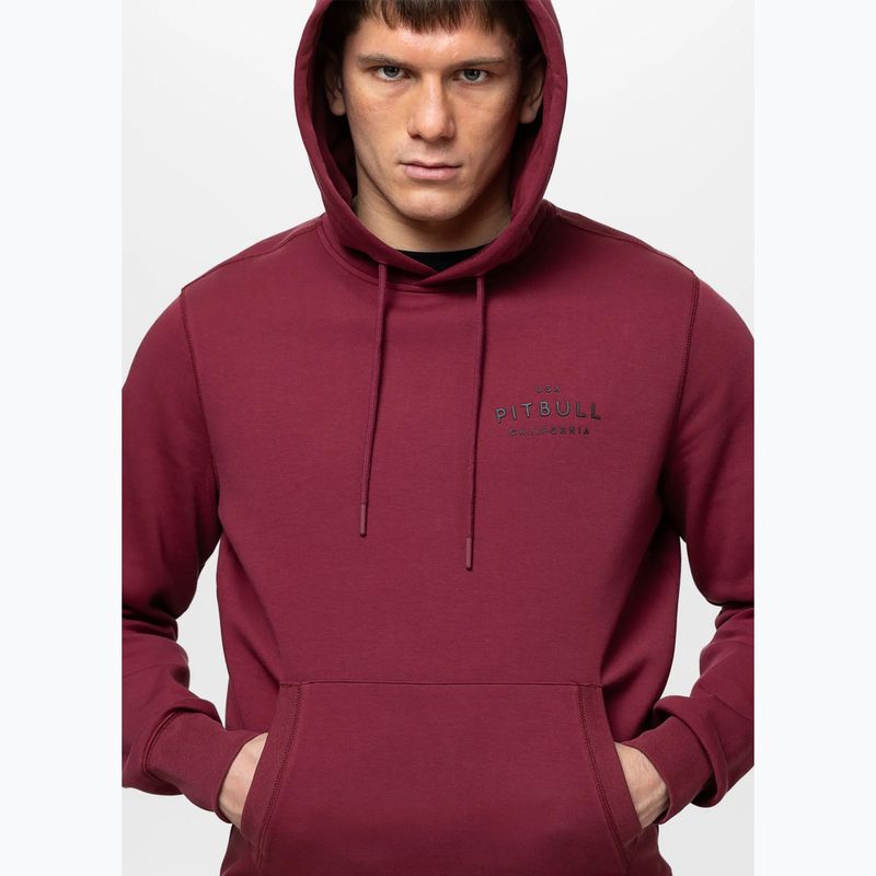 Herrenpullover Pitbull Sampson Hooded Sweatshirt burgundy 6