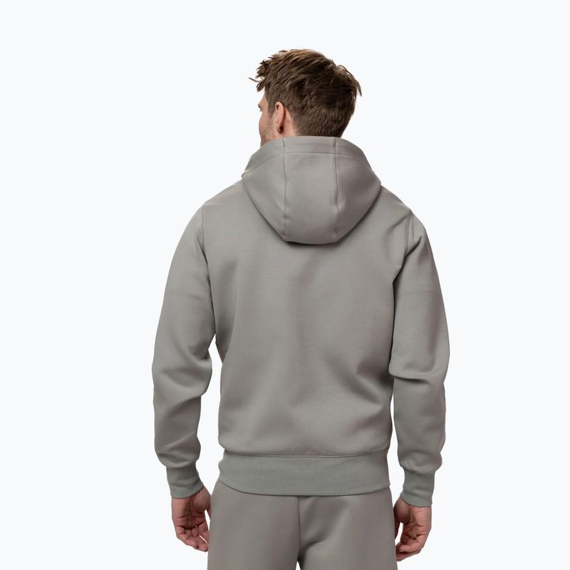 Herrenpullover Pitbull Sampson Hooded Zip Sweatshirt grey/harbour 3