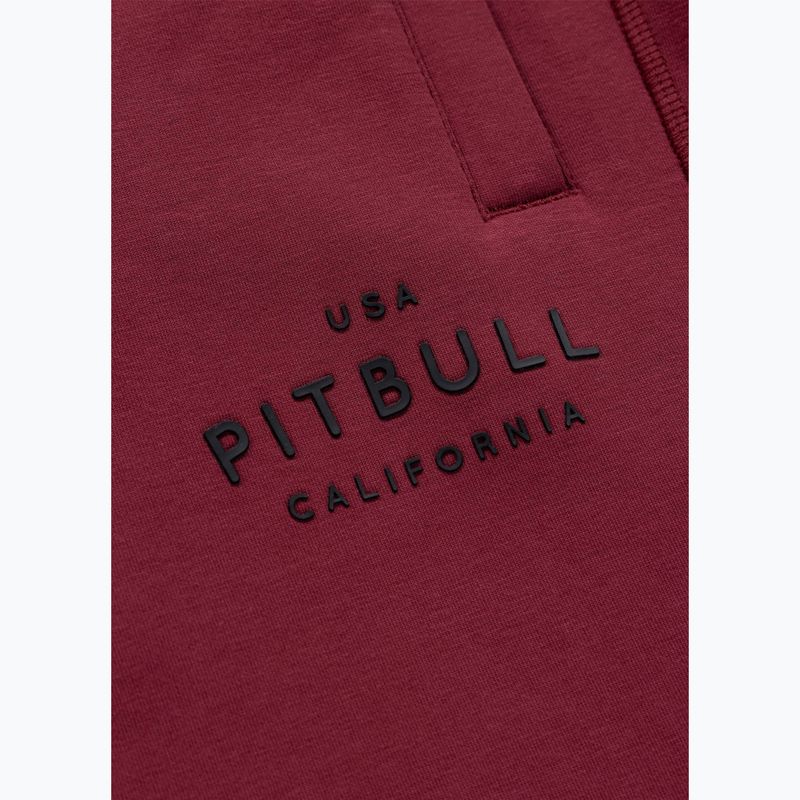 Herrenhose Pitbull Sampson Track burgundy 8
