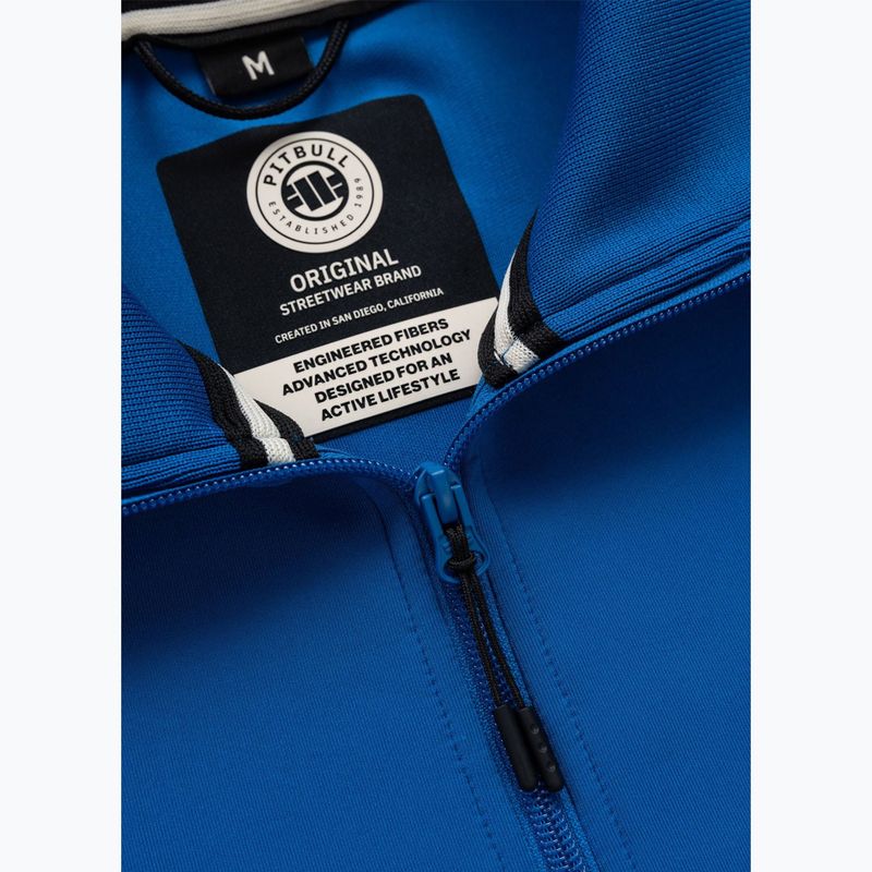 Herrenpullover Pitbull Track Jacket Powers azure blue 5