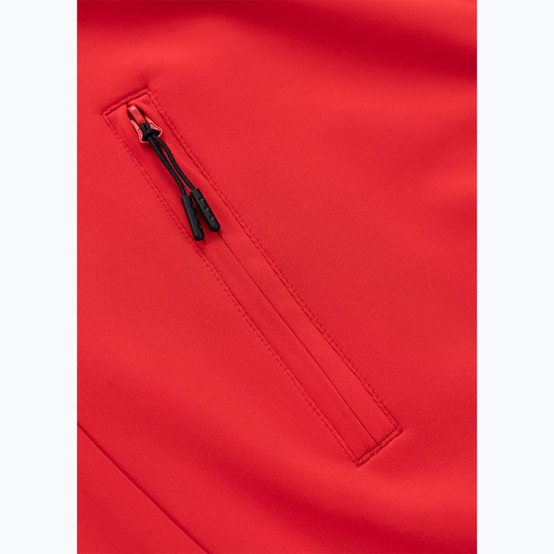 Herrenpullover Pitbull Track Jacket Powers fluo/red 8