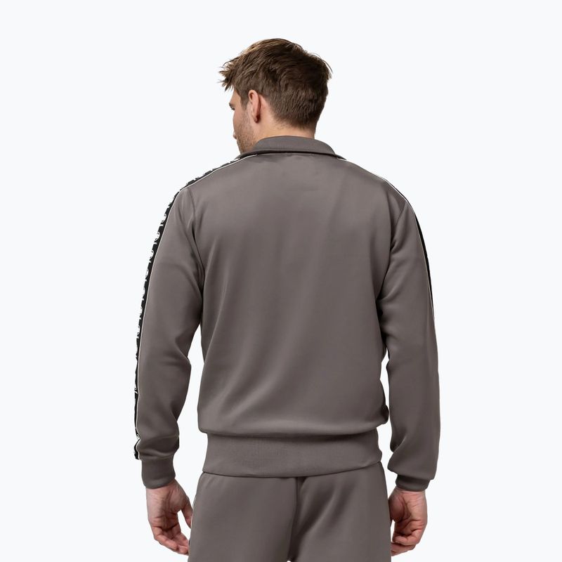 Herrenpullover Pitbull Track Jacket Powers taupe 3
