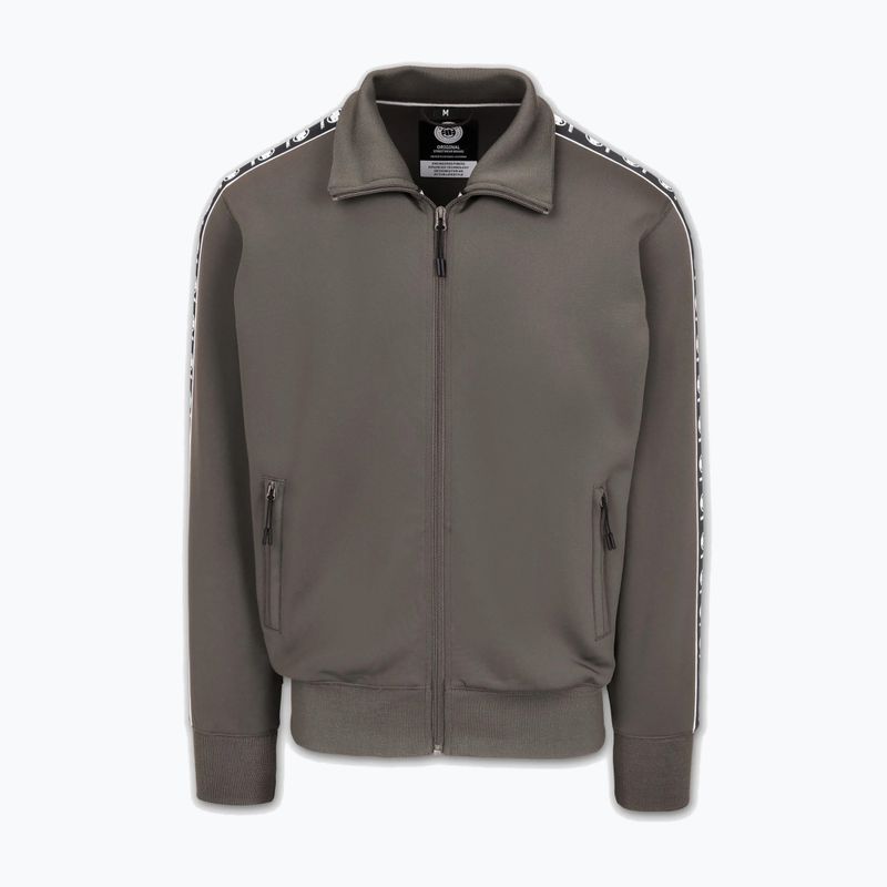 Herrenpullover Pitbull Track Jacket Powers taupe 5