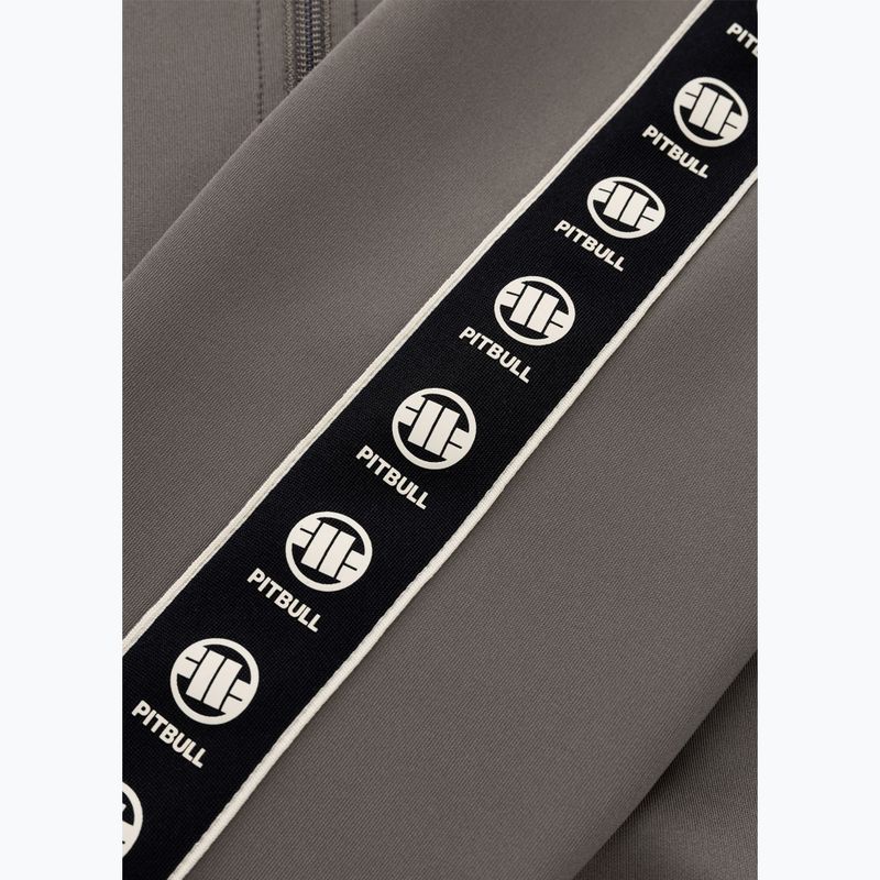 Herrenpullover Pitbull Track Jacket Powers taupe 9