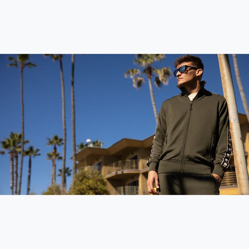 Herrenpullover Pitbull Track Jacket Powers old green 9