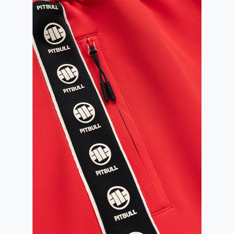 Herrenhose Pitbull Track Powers fluo/red 6