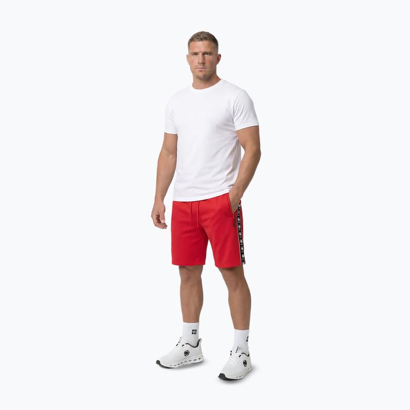 Herren-Shorts Pitbull Track Powers fluo/red 2