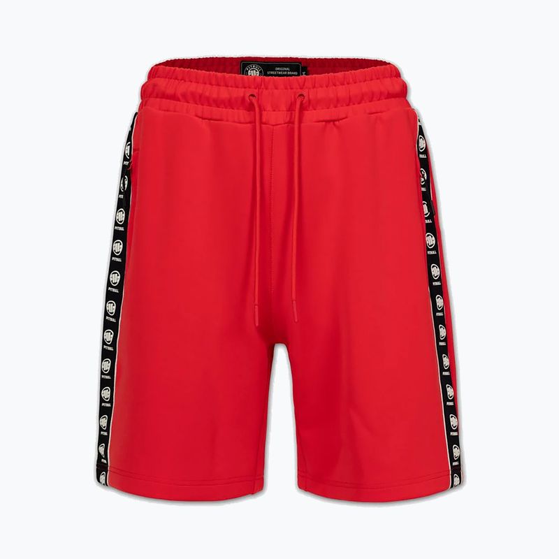 Herren-Shorts Pitbull Track Powers fluo/red 3