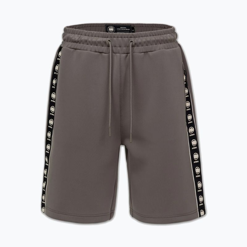 Herren-Shorts Pitbull Track Powers taupe 4