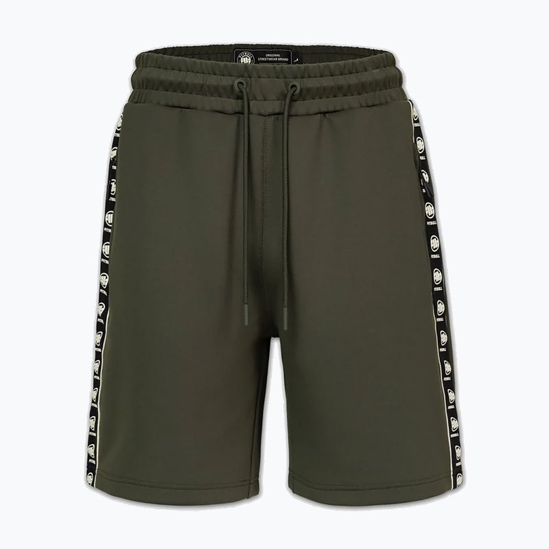 Herren-Shorts Pitbull Track Powers old green 3